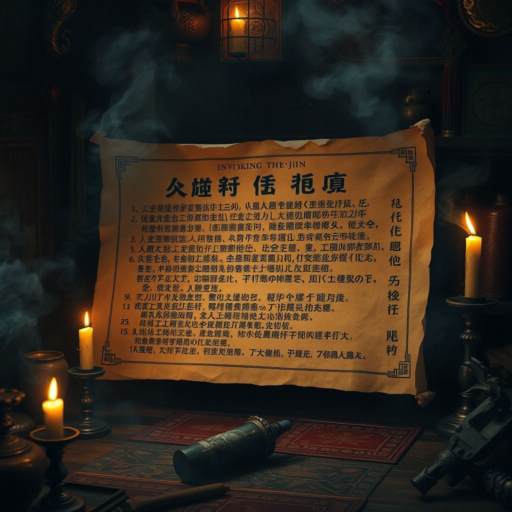 คาถาโบราณเรียก 'ญิน' วิธีใช้และข้อควรระวัง